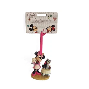 Minnie Mouse & Figaro, Disney Sketchbook Christmas Tree Ornament - Tracked Post - Picture 1 of 3