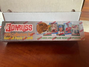 1991 Donruss Baseball Complete Collectors Set Factory Sealed - Picture 1 of 2