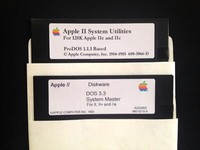 System Utilities / Dos 3.3 / Works on all Apple II, IIe, IIc, & IIgs Computers