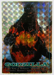 Tarjeta coleccionable 1995 Amada Toho Burning Godzilla Prism #99 - Imagen 1 de 2