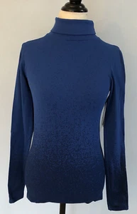 Athleta Flurry Base Layer Ombré Turtleneck Peacock SIZE Small NWT - Picture 1 of 8