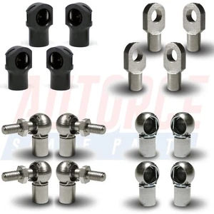 4X BOLA OJAL RÓTULA ACCESORIOS DE EXTREMO HEMBRA M6-M8-M10 CABEZAL DE PUNTAL DE GAS UNIVERSAL - Imagen 1 de 32