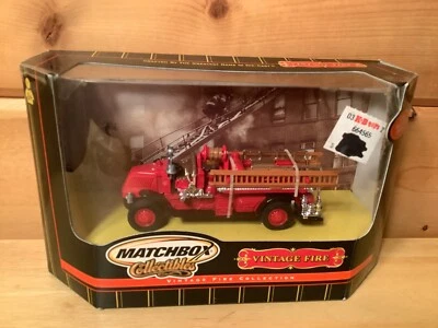 New 1:43 1920 Mack Fire Engine. Matchbox # 92584. Factory sealed box - Image 1 of 4