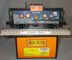MTH 30-20975a Happy Halloween Steel Caboose O/027 gauge wks w/ Lionel 2022 - Picture 1 of 10