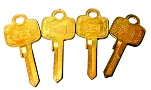 Keys Curtis ME-2 ( ME2 ME 2 ) for FORD Blank Uncut 4pcs - Imagen 1 de 3