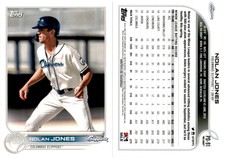 2022 Topps Pro Debut Baseball Card PD-91 NOLAN JONES COLUMBUS CLIPPERS