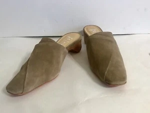 Fs/ny “ Attract “ Women’s Comfort Mules - Size 8.5M - Camel Suede - $185 - Picture 1 of 6