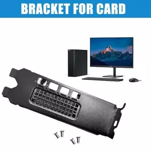 Full Height Bracket For PNY Nvidia Q uadro Rtx A2000 Card RTXA20c 6GB H9D9 - Picture 1 of 6