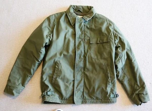 US NAVY A-2 COLD WEATHER JACKET VIETNAM ERA USS PROTEUS MEDIUM SHEARLING LINED - Picture 1 of 5
