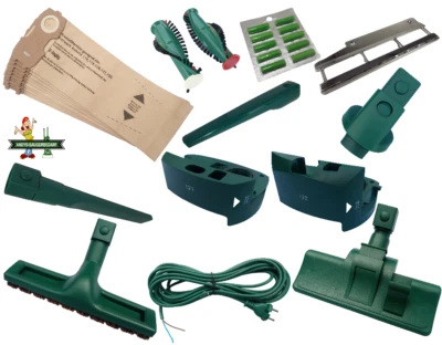 Staubsaugerbeutel und Ersatzteile geeignet Vorwerk Kobold VK 118 119 120 121 122 - Bild 1 von 2