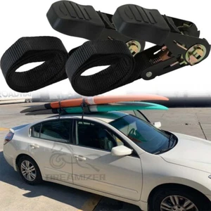 For Nissan Altima Car Top Roof Rack Lashing Strap & Lock Cargo Luggage Carrier - Bild 1 von 10