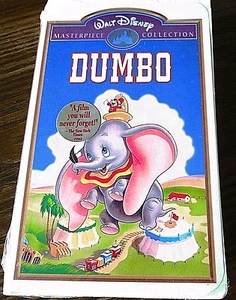 Walt Disney's Masterpiece Collection DUMBO (VHS, 1998) Clamshell NEW SEALED - Picture 1 of 6