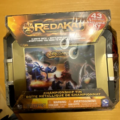 Redakai Conquer The Kairu Championship Tin 43 X-Drives, Exclusive Ky Card - Image 1 of 4