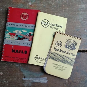 3pc Lot USS United States Steel Tiger Brand Marketing Promotional and Reference - Picture 1 of 8
