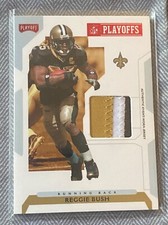 2007 Playoff NFL Playoffs Previews Bonus Pack Red Materials Reggie Bush #B-1