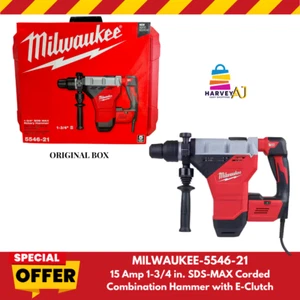 Milwaukee 5546-21  1-3/4" SDS MAX Corded Combination Hammer E-Clutch - Picture 1 of 5
