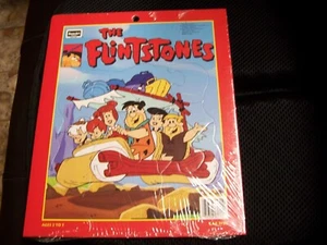 VINTAGE 1994 FLINTSTONES CAR RIDE FRAME TRAY INLAID PUZZLE SEALED NOS - Picture 1 of 2