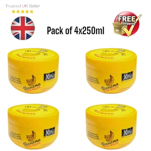 XHC Hair Food Multi Use Hair Treatment Mask Banana 4x250ml (1000ml) Versandkostenfrei - Bild 1 von 2