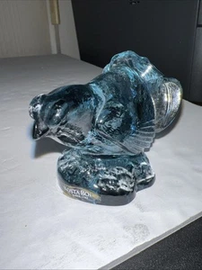 Kosta Boda Blauer Auerhuhn Vogel. Signierte P-Hoff WWF Glasfigur - Bild 1 von 15