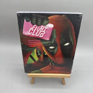 Fight Club Blu-ray with Deadpool Photobomb Slipcover 2018 Walmart Brad Pitt New - Imagen 1 de 3