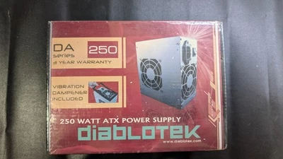Diablotek DA Series 250Watt ATX Power Supply PSDA 250 - Image 1 of 4