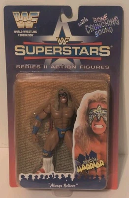 Ultimate Warrior Jakks Pacific WWF 1996 Superstars figura de acción sellada bonita Foto 1 de 4