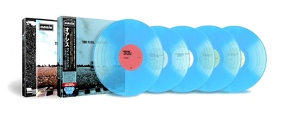 Oasis Time Flies 1994-2009 Sky Blue Color Vinyl 5LP Record Japan Limited Edition - image 1 of 4