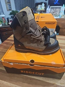 Stivali da lavoro Ridgecut RCT004TS punta acciaio 8" impermeabili uomo taglia 10 M - Foto 1 di 11