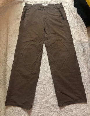Armani Exchange A|X Men's Pants Size 34L (33" Inseam) Brown Straight Fit Casual - Image 1 of 4