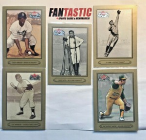 2002 Fleer Fall Classic Base Card YOU PICK Ruth Cobb Jackie Robinson etc
