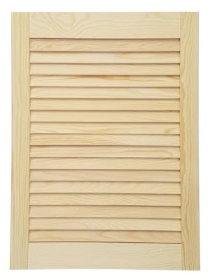 BRICO LEGNO STORE Antina A Persiana Aperta in Legno Massello di Pino Netto Europeo Varie Misure