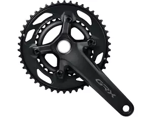 Shimano GRX FC-RX610/600 CRANKSET WITHOUT CHAINRINGS 170mm 1x12 2x12 Gravel Bike - Picture 1 of 9