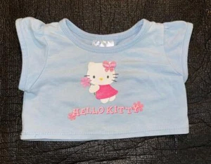 Build A Bear Workshop Hello Kitty Sanrio Blue Shirt Top RARE 2007 HTF - Picture 1 of 3