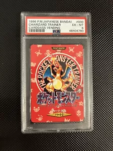 1996 P.M. Japanese Bandai Charizard Trainer PSA 6 - Picture 1 of 2