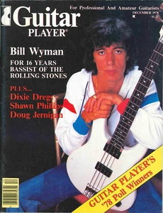 Guitar Player Magazine December 1978 Rolling Stones Bill Wyman Dixie Dregs Morse - Picture 1 of 2