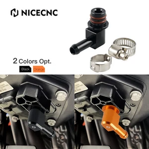 NICECNC Fuel Gas Spigot Connector Aluminum For KTM 690 Enduro/R SMC/SMC R 08-24 - Picture 1 of 13