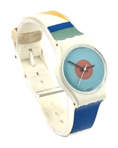 SWATCH NAB LIGHT Damenuhr LW-118 Original Band 1987 (erschienen 1988) NEU BATT - Bild 1 von 10