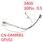 For Dell Latitude 3400 E3400 Lcd Screen Cable 0M8r8g 450.0Fv02.0011 30Pin Hd