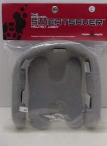 GREY Sweatsaver Liner for Triple Eight Brainsaver Multi-Impact Helmets LARGE - Picture 1 of 2