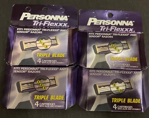 4 Personna Tri-Flexxx Razor Blade Cartridges For Women 4pks 16 Cartridges Total - Picture 1 of 2