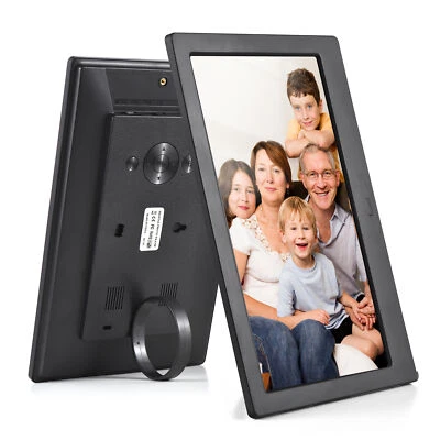 10.1 Inch Digital Photo Frame Desktop Electronic Album IPS Screen E4W4 - Image 1 of 4