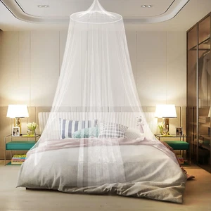 Mosquitero Grande Universal Diseño Cúpula, Portátil Mosquitos, Cama Matrimonio - Imagen 1 de 12