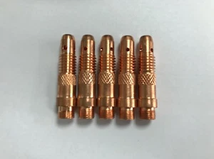 Original Binzel WIG Spannzangenkörper 10N32 2,4 mm WP17/18/26 (5er Pack) + GRATIS P&P - Bild 1 von 1