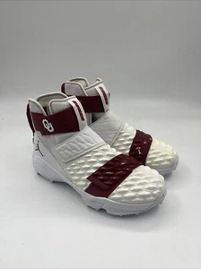 Jordan Force Savage Elite 2 Shark Sooners Football Cleats 27835-838980 Sz 15 - Picture 1 of 6