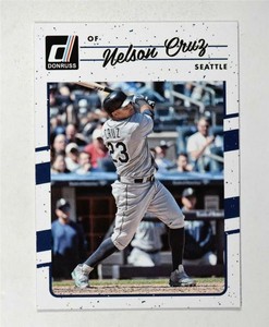 2017 Donruss Magenta Back #146 Nelson Cruz - NM-MT