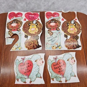 4+ Vintage entzückende Kinder VALENTINSTAG hervorragende Grafik schönes Konvolut!! Mit Umschlägen - Bild 1 von 5
