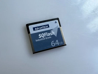 Compact Flash Advantech SQFlash SQF-S10M2-64G-SBE 64GB Industrial MLC CFast - Image 1 of 2