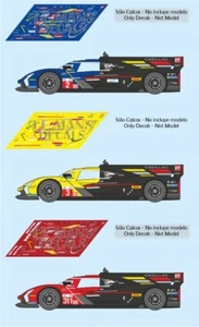 Decals Cadillac V Series LMDh Le Mans 2023 1 2 1:32 1:43 1:24 slot  calcas - Picture 1 of 4