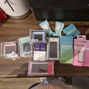 Lash Extension Bundle, tilly lash, nouveau, llba, LA beauty lab, seer beauty - Picture 1 of 19