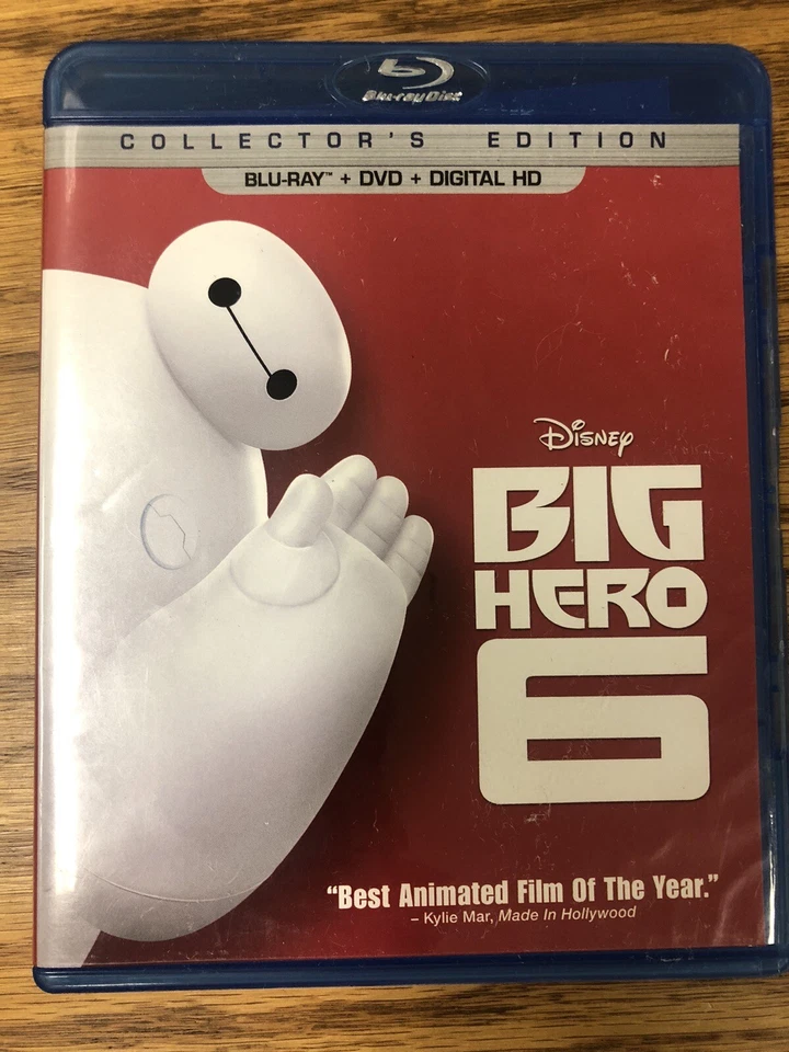 Disney BIG HERO 6 COLLECTOR'S EDITION Movie (Blu-ray+DVD Combo) Pre-owned. - Image 1 of 1